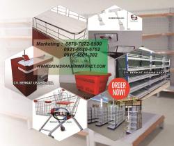 Jual Rak Minimarket Serdang Bedagai, Medan